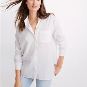 Madewell Oversized Ex-Boyfriend Shirt size XXS